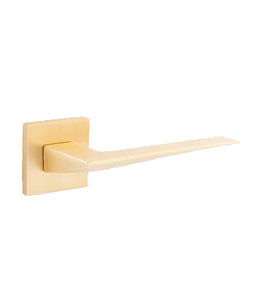 Ручки стандарт Ручка дверная Code Deco на квадратном основании H-30133-A-GMS 